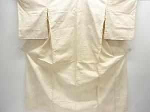 抽象模様織り出し手織り紬単衣着物